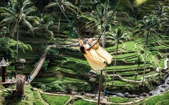 Swing di Alas Harum Bali
