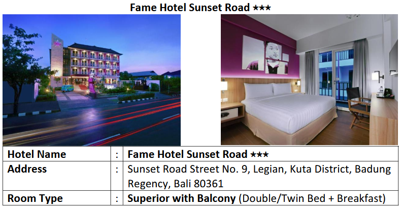 Fame Hotel Sunset Road