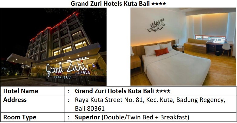 Grand Zuri Hotels Kuta
