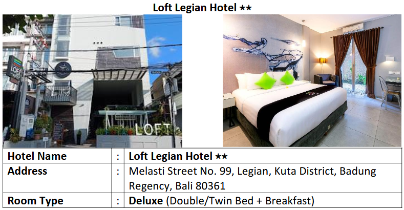 Loft Legian Hotel