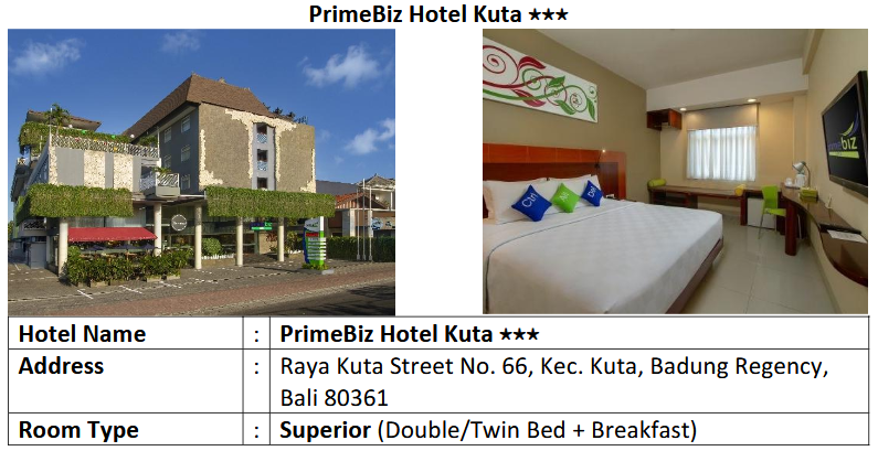 PrimeBiz Hotel Kuta