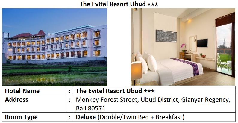 The Evitel Resort Ubud
