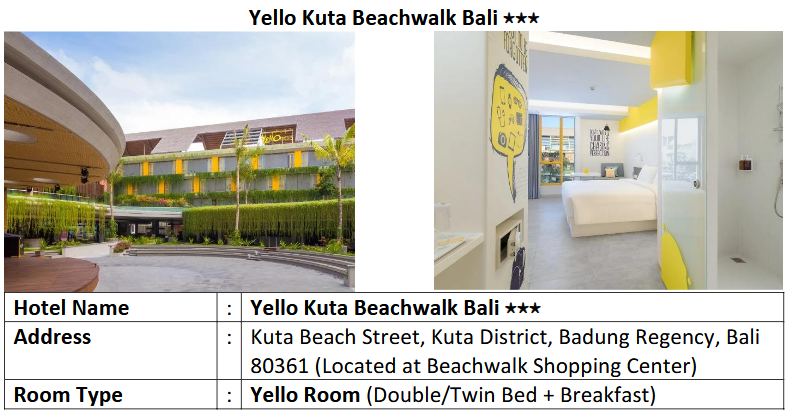 Yello Kuta Beachwalk Bali